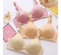 3 pezzi/set Reggiseni da allattamento sottili per sollevare e sostenere, per donne in post-parto, leggermente piccoli, si prega di ordinare una taglia in più se necessario L,M,S,XSColore unicoTessuto