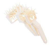 3 Pezzi Set Utensili per Impasto Pizza in Plastica Bianca | Design Unico, Pulizia Semplice, per Uso Domestico e Commerciale, Adatto a Principianti e Professionisti