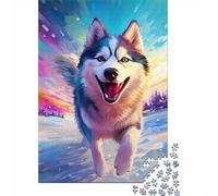 3 Pezzi Siberian Husky Set Di Biancheria Da Letto Stampa 3d Morbida Microfibra Con Chiusura A Strappo Artistic Digital Painting Decorazione Per La Camera Da Letto Per Bambini,Ragazzi E Ragaz 52x38cm/1