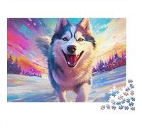 3 Pezzi Siberian Husky Set Di Biancheria Da Letto Stampa 3d Morbida Microfibra Con Chiusura A Strappo Artistic Digital Painting Per Tutte Le Stagioni Per Ragazzi E Ragazze 38x26cm/1000pcs