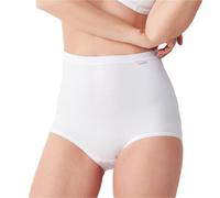 Cotonella 3 Pezzi Slip Donna 8002S Maxi in Cotone Bielastico, Bianco 6/XXL