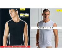 Navigare confezione x3 smanicato uomo jersey di cotone elasticizzato