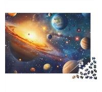 3 Pezzi Solar System Art Set Di Biancheria Da Letto Stampa 3d in Microfibra Copripiumino Con Cerniera Space Galaxy Illustration Decorazione Per La Camera Da Letto Per Ragazzi E Ragazze 52x38cm/1000pcs