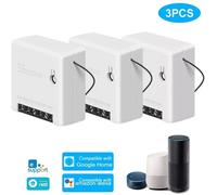 3 PEZZI SONOFF MINI R2 SMART SWITCH WIFI APP DOMOTICA IOS ALEXA GOOGLE HOME 2022