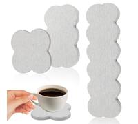3 Pezzi Sottobicchieri in Terra Di Diatomee Assorbenti Vassoio in Pietra Assorbente per Lavello Sottobicchieri di Diatomite per Sapone per Le Mani Tazze Spazzolini da Denti Saponi (Forma di Nuvola)