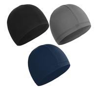 3 Pezzi Sottocasco Estivo per Moto e Bici, Cuffia da Ciclismo, Bandana Sportiva, Berretto Sport per Uomo Donna, Cappellini da Ciclismo da Uomo