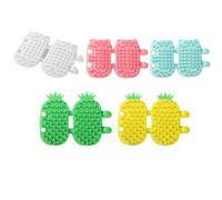 3 Pezzi Spazzola Per Gatti Auto-Toelettatura Ad Angolo Per Grattare Il Prurito