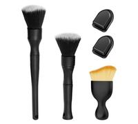 3 Pezzi Spazzole Per Auto E 2 Pezzi Ganci, Strumenti Per La Pulizia Delle Auto, Spazzole Di Bellezza Per Auto, Forniture Per La Cura Delle Auto.