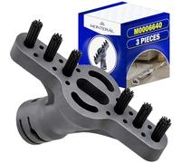 3 Pezzi Spazzole per Pulitore a Vapore Casa con Codice Originale M0006640 per Polti Vaporetto Pulitore Vapore Double Smart - Garanzia di 10 Anni - MONTERAL