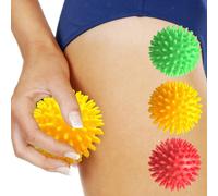 3 Pezzi Spike Massage Balls Spiked Massager Rollers Per Spalla Indietro Piedi