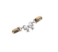 3 pezzi Spilla a clip retrò for cardigan da donna, a forma di anatra, in filigrana, for la parte posteriore abiti, scialle e becco d'anatra Per Stringere I Vestiti(Color-07)