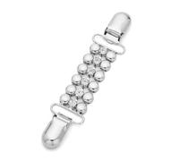 3 pezzi Spilla a clip retrò for cardigan da donna, a forma di anatra, in filigrana, for la parte posteriore abiti, scialle e becco d'anatra Per Stringere I Vestiti(Color-11)