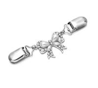 3 pezzi Spilla a clip retrò for cardigan da donna, a forma di anatra, in filigrana, for la parte posteriore abiti, scialle e becco d'anatra Per Stringere I Vestiti(Color-05)