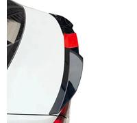 3 Pezzi Spoiler Auto per Alfa Romeo 156 1997 1998 1999 2000 2001 2002 2003 Posteriore Alettone Baule Decorazione Accessori,Black And Red