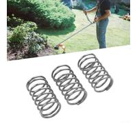 3 pezzi Spool Cap Cover Molla Ricambio per Black and Decker Trimmer Parti Testa Compatibile con Vari Modelli Solo Molla Senza Cappuccio