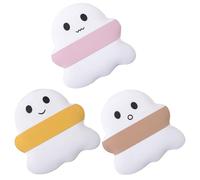 3 Pezzi Spugna per Make-up Fantasma Cinturino Dita | Delicata sulla Pelle, Copertura Precisa per Naso e Occhi, Adatta a Ogni Tipo di Pelle, per Ritocchi