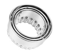 3 Pezzi Stampo per Ravioli in Acciaio Inox Argento, Rotondo | Taglio Continuo della Pasta, Leggero e Preciso, per Pancake e Panini, Forma Rotonda per Uso Domestico