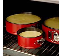 3 pezzi, Stampo per torta antiaderente, Teglia per torte, Stampo per torte, Adatto per pasticcieri professionisti e uso domestico S/M/L/(3 pezzi),L(1 pezzo),S(1 pz),M(1 pezzo),Pennello per olio (1 pz)