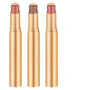 3 Pezzi Stick Per Ombretto Stick Ombre Per Occhio A Doppio Colore 2 In 1 Shimmer Shimmer Eye Makeup Style A Matita Per Ombretto, Sfumato Brillante Matita Eyeliner Illuminante per Trucco Occhi Donna