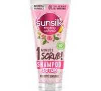 3 Pezzi sunsilk Shampoo Detox 1 Minute Scrub cute sensibile, 200 ml