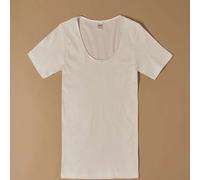 3 Pezzi T-Shirt Donna Mezza Manica Jadea 9005 in cotone con profilo in Raso
