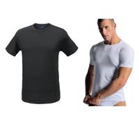 3 PEZZI T-SHIRT NAVIGARE MEZZA MANICA UOMO COTONE ELASTICIZZATO 570 MAGLIA INTIM
