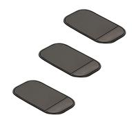 3 pezzi Tappetino Antiscivolo Auto,Tappetino Antiscivolo Auto Cruscotto,per rilevatore radar, telefono cellulare, chiavi, vetro, specchi, metallo, GPS, monete