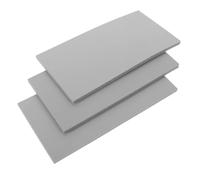 3 Pezzi Tappetino in Silicone 4x8 Pollici Resistente al Calore | Superficie Liscia e Piatta, per Sublimazione e Progetti Htv, Riduce i Segni e Facilita L'uso Ripetuto