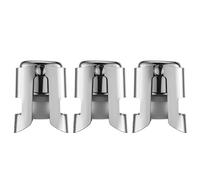 3 pezzi tappo per spumante tappo champagne professionale in acciaio inox tappo