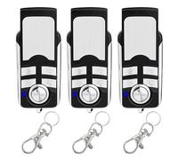 3 Pezzi Telecomandi per Hörmann, Telecomando Apriporta Garage Telecomando Universale Porta Garage per Hörmann HSE4-868-BS HSE2-868-BS HS4-868-BS Bisecur Supramatic Promatic Rollmatic 868MHz