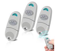 3 Pezzi Telecomando Cancello, 433,92 MHz Telecomando Porta del Garage,Telecomando Compatibile con 433MHz Telecommande C@me EV, NA, EE, 2 Canali