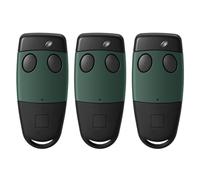 3 pezzi telecomando cancello per CARDIN S449-QZ2 Pre-codificato 433 Mhz,2 canali telecomando apertura cancello,sostituisce il modello TXQ4492P0
