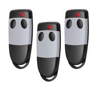 3 Pezzi Telecomando con Cardin S449 433,92 MHz, 2 Canali, Compatibile con S449 QZ1, S449 QZ2, TXQ449100, TXQ449200, Rolling Code, Facile Accoppiamento e Design Compatto