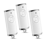 3 pezzi telecomando porta garage per Hörmann 868,3 MHz apriporta garage 4 canali, compatibile con Hörmann bs HSM4 HSE2 HS1 HS4 HSZ1 HSZ2 (bianco)