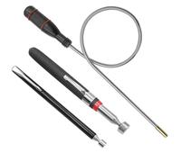 3 Pezzi Telescopica Magnetica, Strumento di Raccolta Magnetico Estensibile, Strumento di Pickup Magnetico per Raccolta di Piccole Pezzi, Bulloni, Oggetti Metallici, Ricambi Auto (1.5LB 3LB 5LB)