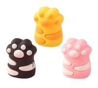 3 Pezzi Temperamatite a Manovella per Studenti, Mini Gatto | Set di Temperino Contenitore, Plastica e Metallo, Rapido e Robusto, Articolo Scolastico per Ragazzi e Ragazze