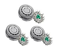 3 Pezzi Testine Di Rasoio Lame Di Ricambio, Compatibili Con Philips, SH90/62 Serie 9000 Serie 8000 S8950 S9000 S9311 S9321 S9511 S9531 S9721