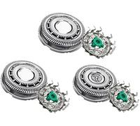 3 Pezzi Testine Di Rasoio Lame Di Ricambio, Compatibili Con Philips, SH90/62 Serie 9000 Serie 8000 S8950 S9000 S9311 S9321 S9511 S9531 S9721, Sostituisci La Testina Del Rasoio