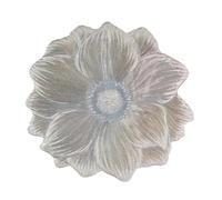 3 pezzi tovaglietta decorativa a forma di loto, resistente al calore e lavabile, sottobicchieri da tavolo resistenti, for feste in casa matrimoni per Padelle Teiere Ciotole(Gold)