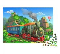 3 Pezzi TrainAdventure Set Di Biancheria Da Letto Con Stampa 3D in Microfibra Con Chiusura A Strappo CartoonStyleKids Per Tutte Le Stagioni Per Bambini,Ragazzi E Ragaz 70x50cm/1000pcs