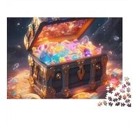 3 Pezzi Treasure Chest Set Di Biancheria Da Letto Stampa 3d in Microfibra Con Chiusura A Strappo Fantasy Adventure Scene Decorazione Per La Camera Da Letto Per Ragazzi E Ragazze 70x50cm/1000pcs