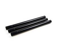3 Pezzi Tubo Di Prolunga Regolabile Universale 32 Mm Asta Di Aspirazione Telescopica Tubo Bacchetta Accessori Di Fissaggio For Aspirapolvere(Black)