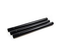 3 Pezzi Tubo Di Prolunga Regolabile Universale 32 Mm Asta Di Aspirazione Telescopica Tubo Bacchetta Accessori Di Fissaggio For Aspirapolvere(Black)