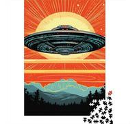 3 Pezzi UFO Flying Set Di Biancheria Da Letto Con Stampa 3D Morbida Microfibra Con Chiusura A Strappo Sci-fi Retro Style Decorazione Per La Camera Da Letto Per Bambini,Ragazzi E Ragaz 70x50cm/1000pcs
