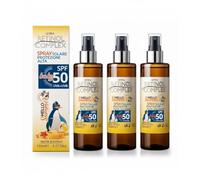 3 Pezzi - Ultra Retinol Complex Spray Protezione Solare Per Bambini Alta SPF 50 Baby UVA+UVB