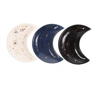 3 pezzi Vassoio for gioielli Piatto for anelli Piatto for gioielli Vassoio decorativo Supporti for gingilli Vassoio for rossetto Piatto for riporre gioielli Piatto in ceramica Vassoio for gioielli in