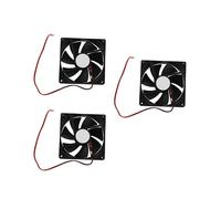 3 Pezzi Ventilatore di Raffreddamento di 90mm x 25mm 12V 2Pin per Il Dispositivo di Raffreddamento Della CPU del Caso del Calcolatore