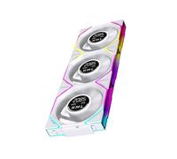 3 Pezzi Ventola per Case da 120 mm con Display Digitale Raffreddamento per Computer ARGB CPU Cooler con Schermo Infinite Mirror Design 600-2100 RPM C