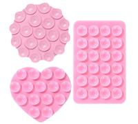 3 Pezzi Ventosa Bifacciale Per Cellulare, Ventosa Porta Cellulare, Ventosa Per Dispositivi Elettronici, Porta Cellulare In Silicone, Ventosa Porta Custodia Per Cellulare, Ventosa Multifunzionale