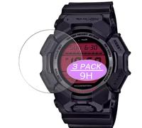 3 Pezzi Vetro Temperato Pellicola Protettiva, compatibile con Casio G-Shock GD-010BBR GD-010, Protezioni Schermo Screen Protector